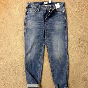 NWT J.Crew Stovepipe Denim Jeans in Boomer Wash